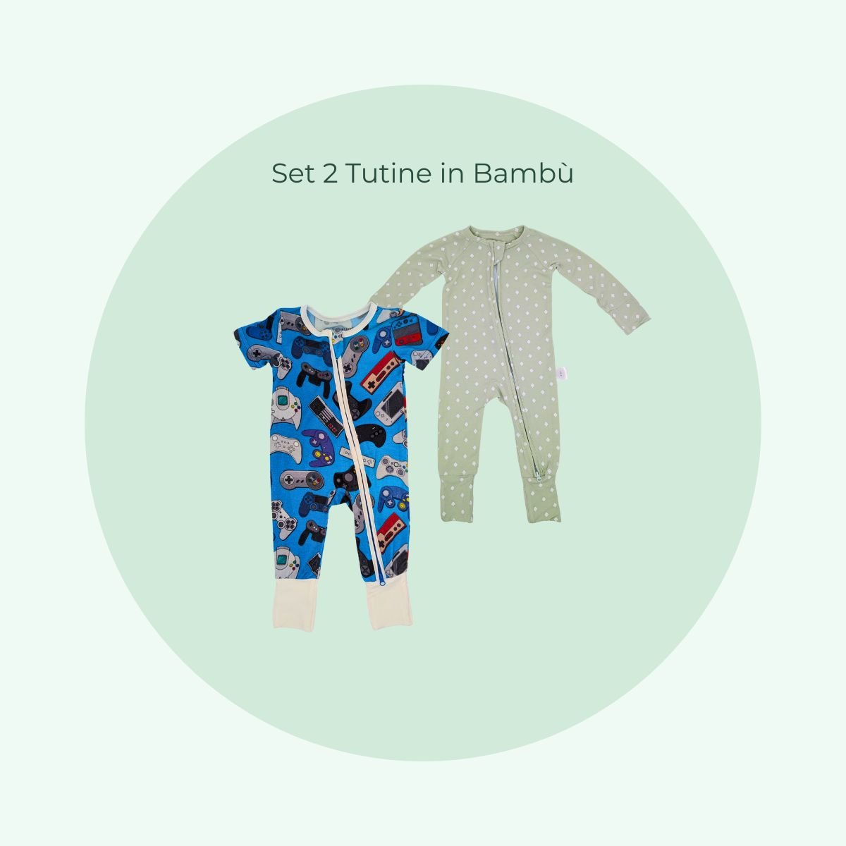 Set 2 Tutine in Bambù – Comfort Quotidianoabbigliamento bambino