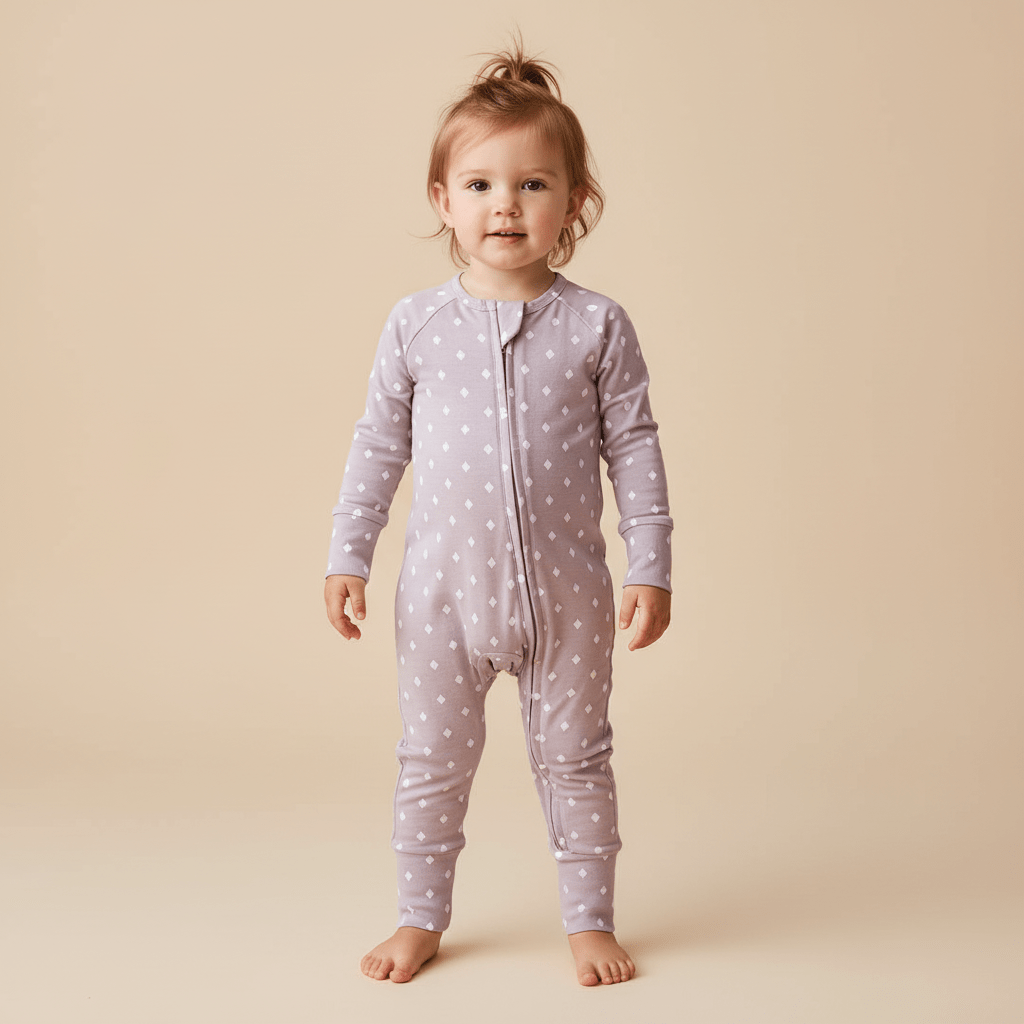 Body Bambù Tutina - Lilla a PoisBodyAbbigliamento eco - friendly