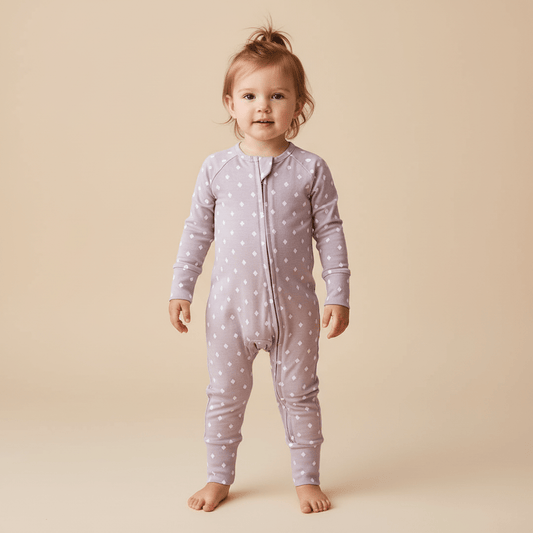 Body Bambù Tutina - Lilla a PoisBodyAbbigliamento eco - friendly